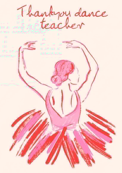 Thank you Dance Teacher created by Lisa Anne
