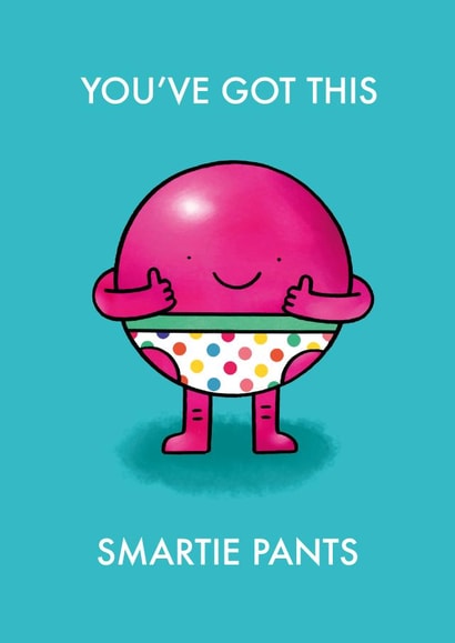 Smartie Pants Card created by Emelia Brooks