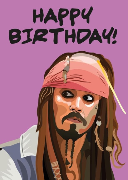 Captain Jack Sparrow Birthday created by Scott Harris