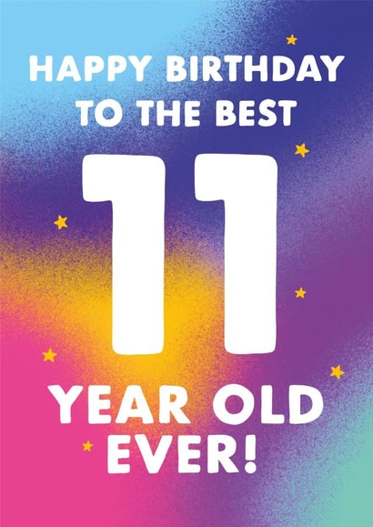 Happy birthday to the best 11 year old ever! created by katie illustrated