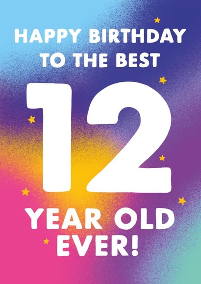 Happy birthday to the best 12 year old ever! created by katie illustrated