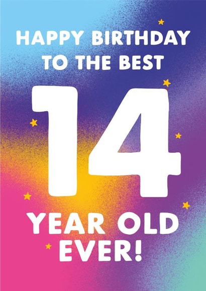 Happy birthday to the best 14 year old ever! created by katie illustrated