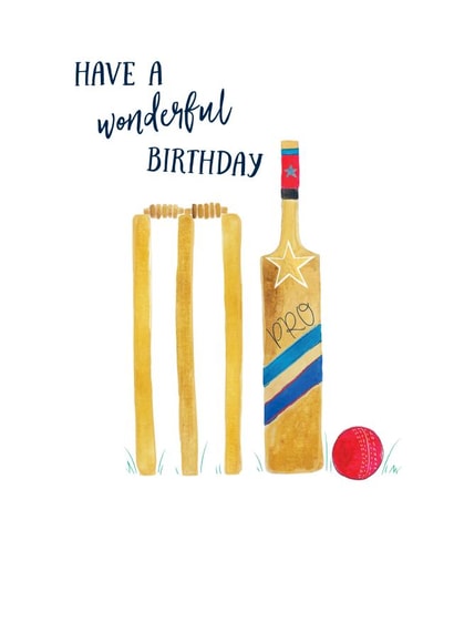 Have a wonderful birthday created by Katie Phythian Design