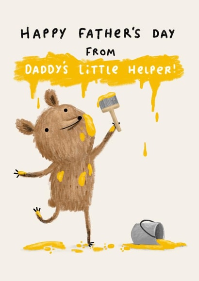 Daddy's Little Helper! created by Sophie Corrigan