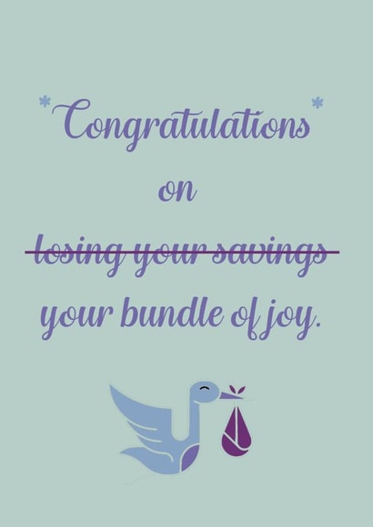 Congratulations Pregnancy Card created by Jessica Jayne Harney