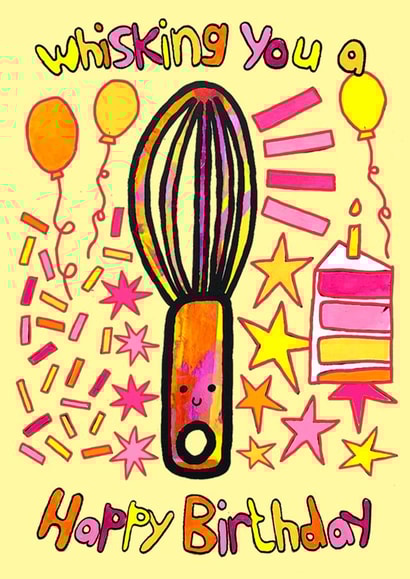 whisking you a happy birthday created by Zani Latimer