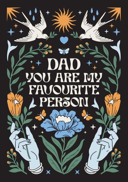 Dad You Are My Favourite Person 1000 created by Oh Ellie Studio