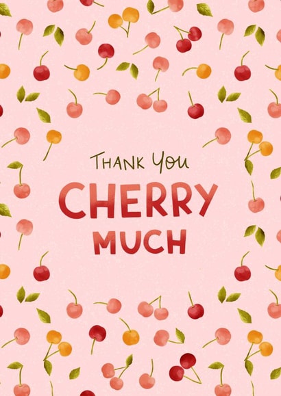 Thank You Cherry Much created by Make and Tell