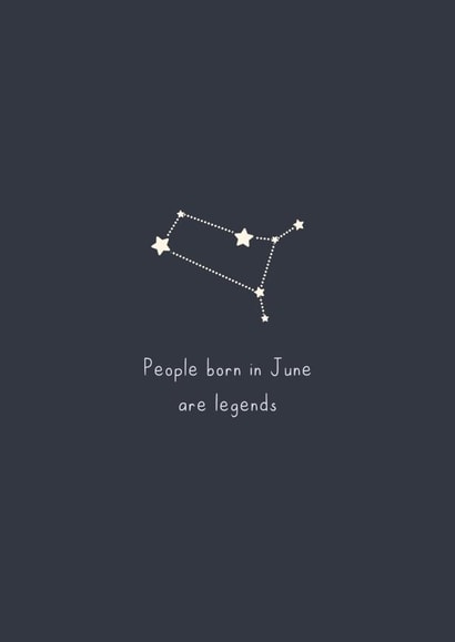 Legend Birthday Card created by Highgrove Cards