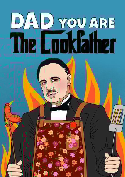 The Godfather card for dad! created by Kasia Cards