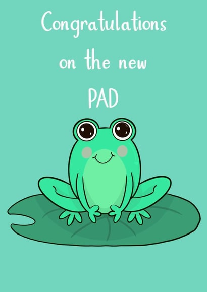 New house card created by Trash Panda Designs 