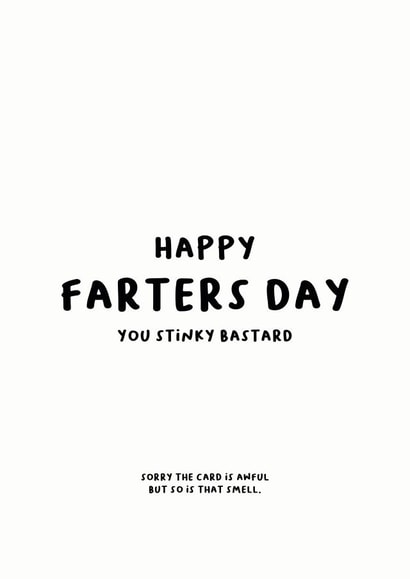 Happy Farters Day created by Gifting Awkward