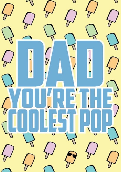 Father's Day Coolest Pop created by Caitlin Tench