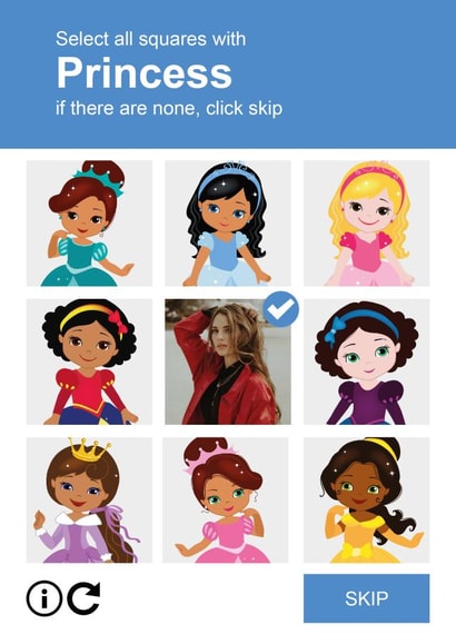 Princess Verification - Funny Birthday Card created by Paul Stevens