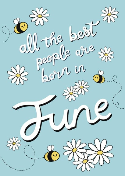 June Birthday created by Emma Blue