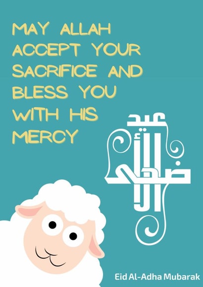 eid al adha greeting cards 1001 created by IcyCard