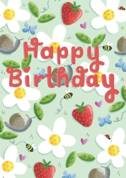 Summer Birthday 1001 created by Toulie Illustration