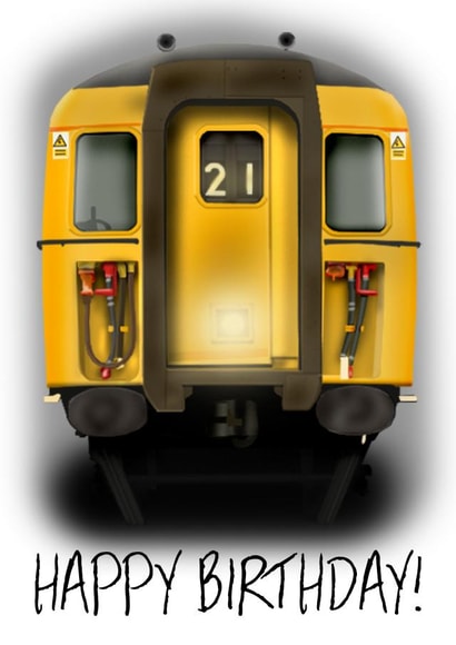 Happy Birthday - Class 421 4CIG - Train Railway Enthusiast created by James Watts