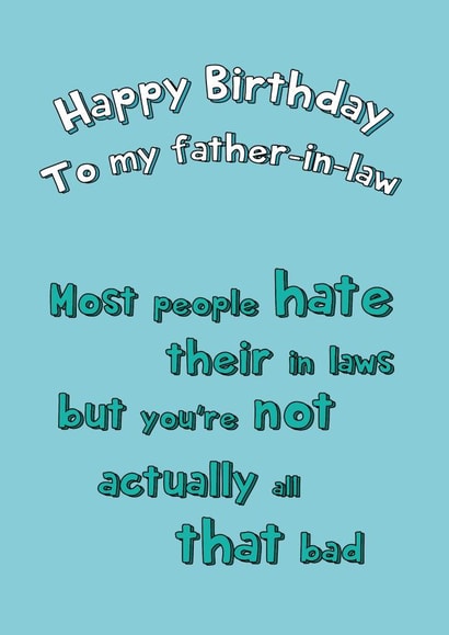 Happy Birthday To My Father-In-Law created by @Laura Lonsdale Designs