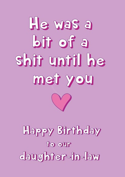 Happy Birthday Daughter-In-Law created by @Laura Lonsdale Designs