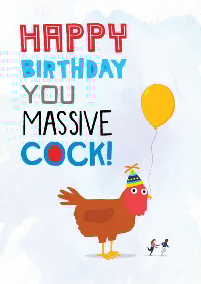 Massive birthday cock! created by Pencilface