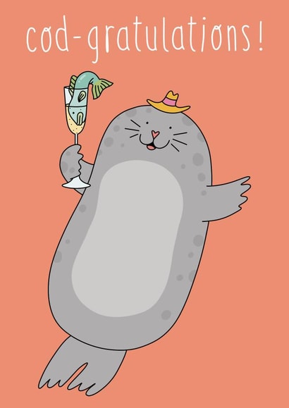 Cod-gratulations! created by Jennifer Kirkham