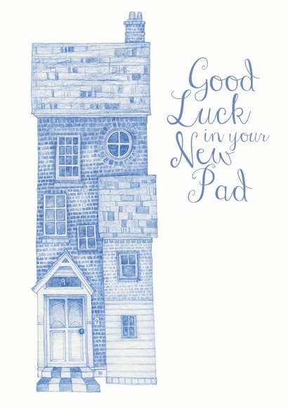 Good Luck in your new home. Crooked House. created by Kate Brazier