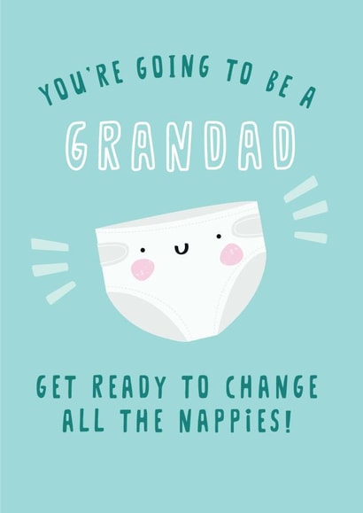 You're going to be a Grandad created by Jessica Eyre