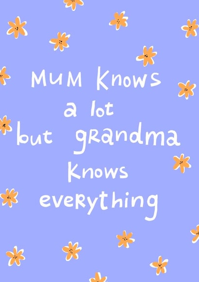 Grandma card created by Olla