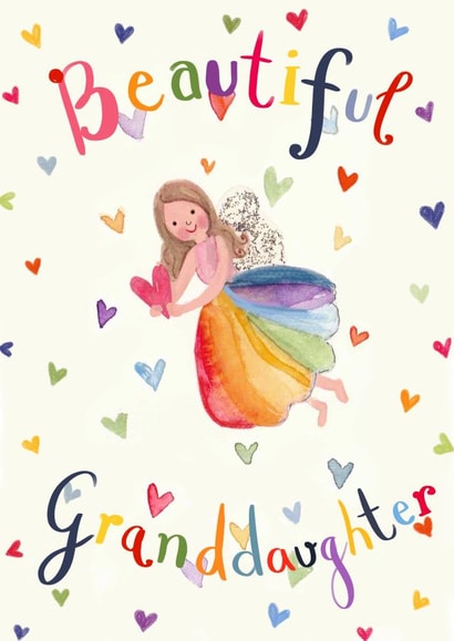 Beautiful Granddaughter created by Love Lucy Illustration