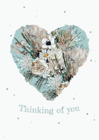 Sending love and thinking of you created by Blooming Typical Designs