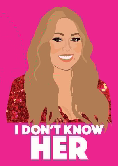 Mariah - I DON'T KNOW HER created by The Boy Heroine