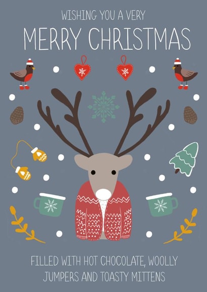 Christmas Card for a friend created by Strawberry Mint