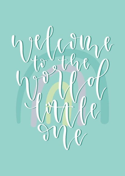 Welcome to the World Little One created by Cate Creates