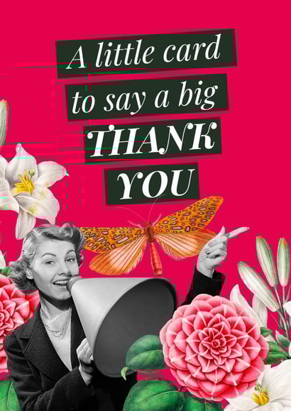 Vintage Thank You created by Werlang Paper