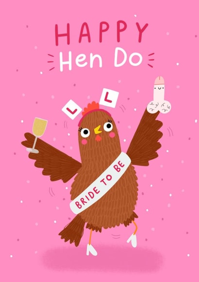 Happy hen do! created by Jess Moorhouse