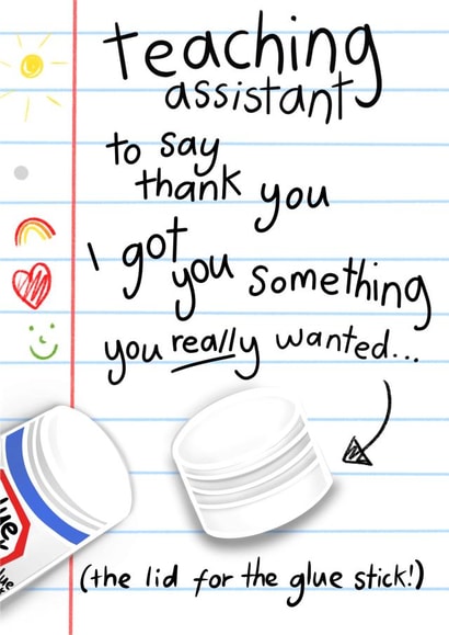 Thank you TA (glue stick) created by Palette&Petal