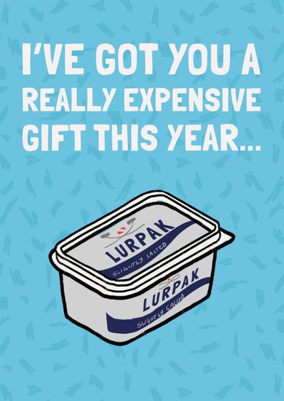 Lurpak Birthday Card created by AbiGoLucky