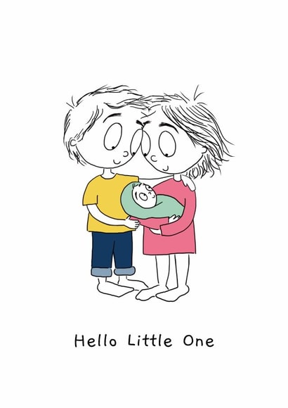 Hello Little One created by Just For Now Illustrations