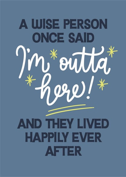 Work Bestie is Leaving Card created by EJF Illustration