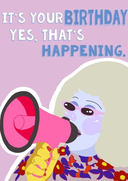 Juno Birch Birthday Card created by Caitlyn Crook