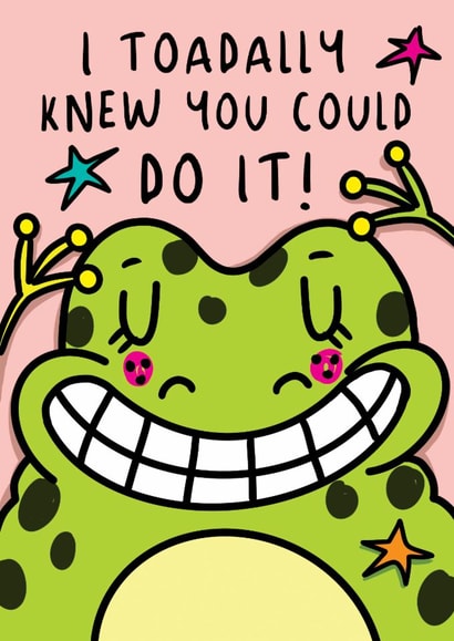 ANIMAL PUN CELEBRATION CARD  created by NICHOLA COWDERY ILLUSTRATIONS 
