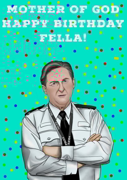 Happy Birthday Fella! created by The Daffodil Art