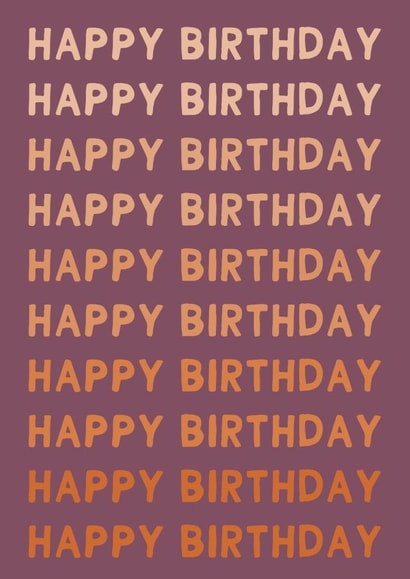 Happy Birthday Card created by Paper Paradise Designs