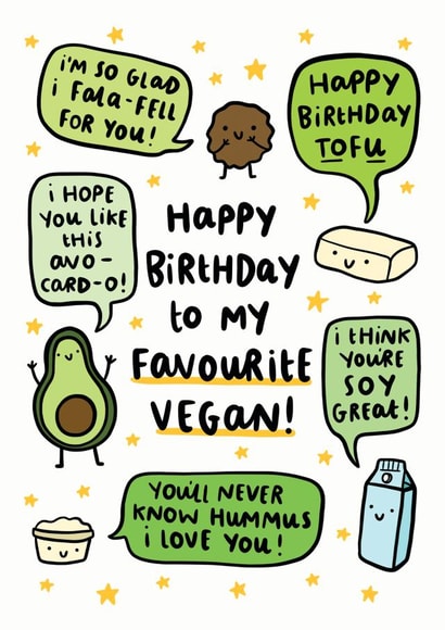Favourite Vegan created by Arrow Gift Co