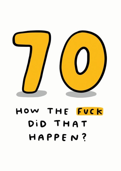 70 How The Fuck Did That Happen? created by Arrow Gift Co