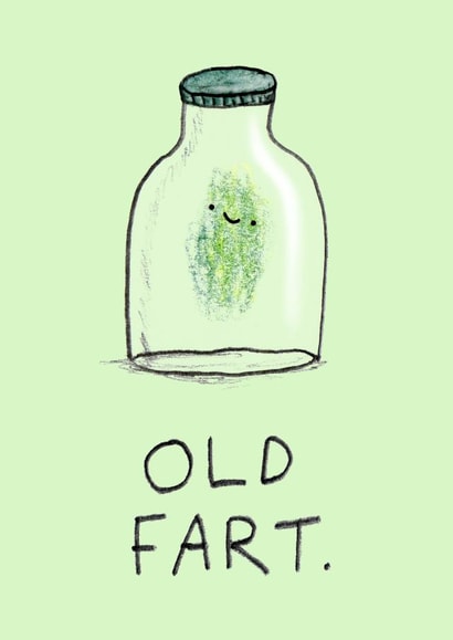 Old Fart created by Sophie Corrigan