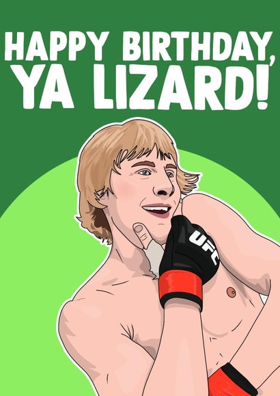 Paddy Pimblett created by Pink + Pip