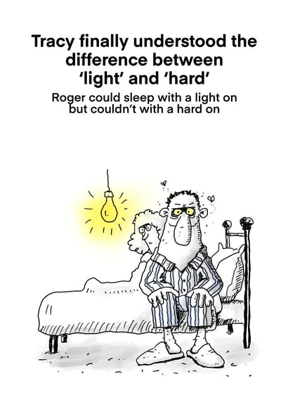 The difference between light and hard created by Scribbly Diddly