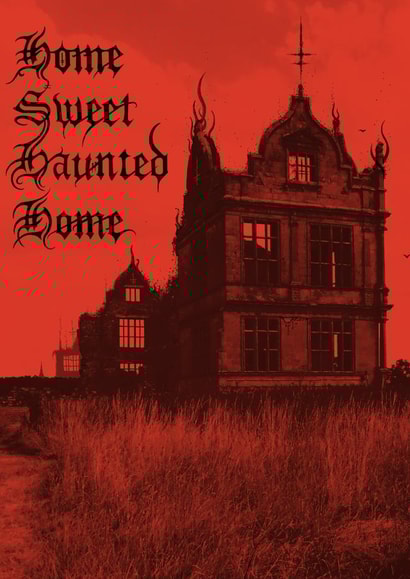 Home Sweet Haunted Home - New Home created by B V R N T paper